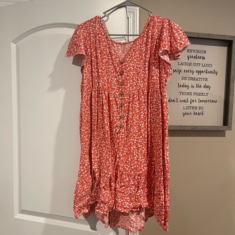 Size large floral dress from shein. Never worn